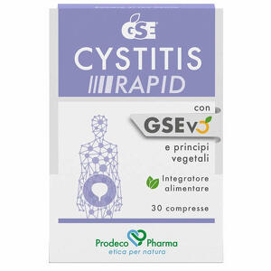 GSE - Gse cystitis rapid 30 compresse