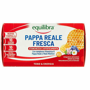 Equilibra - Equilibra pappa reale fresca 10 flaconcini