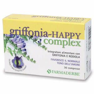 Farmaderbe - Griffonia happy complex 30 compresse
