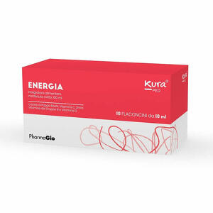 Kura ped energia - Kura ped energia 10 flaconcini x 10ml