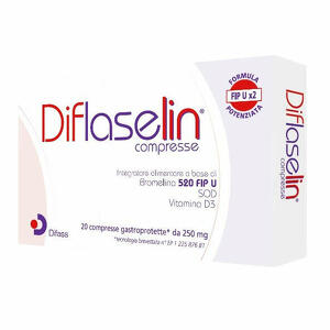 Difass - Diflaselin 20 compresse gastroprotette 250mg