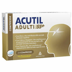 Acutil - Acutil adulti 55+ 24 compresse it