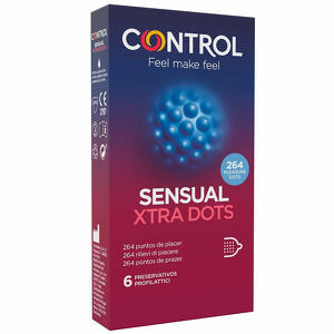Control - Control sensual xtra dots 6 pezzi