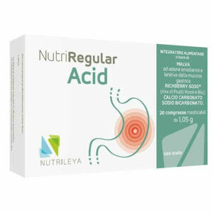 Nutrileya - Nutriregular acid 20 compresse masticabili