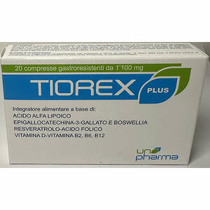 Tiorex plus - Tiorex plus 20 compresse
