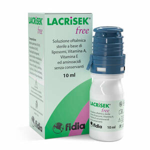 Lacrisek - Lacrisek free soluzione oftalmica senza conservanti 10ml
