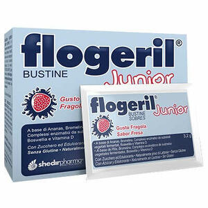 Flogeril - Flogeril junior fragola 20 bustine