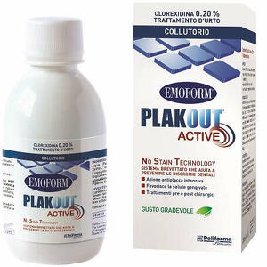 Plakout - Emoform plak out active clorexidina 0,20% collutorio 200ml
