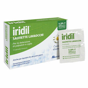 Iridil - Iridil lavaocchi 14 salviette monouso