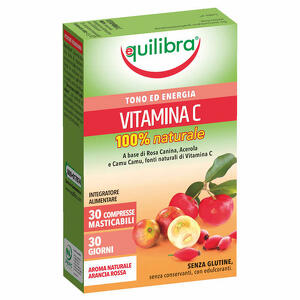 Equilibra - Vitamina c 100% naturale 30 compresse