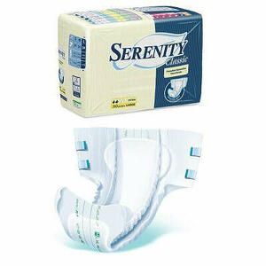 Serenity - Pannolone per incontinenza serenity classic extra taglia medium 30 pezzi