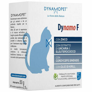 Dynamopet - Dynamo f gatti 20 bustine appetibili da 2,5 g