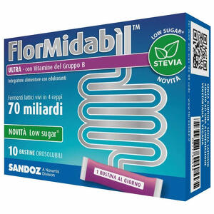 Flormidabil - Flormidabil ultra 10 bustine con stevia