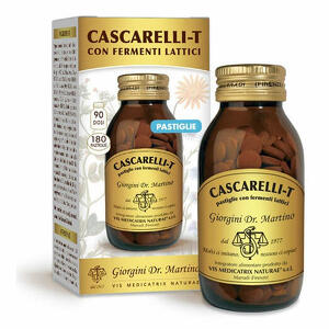 Giorgini - Cascarelli t pastiglie 180 pastiglie con fermenti lattici