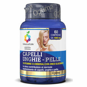 Colours of life - Colours of life capelli unghie pelle 60 compresse 1000mg