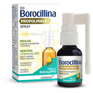 Neoborocillina - Neoborocillina propolmiele+ spray miele eucalipto 20ml