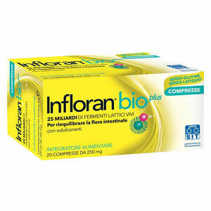 Infloran - Infloran bio plus 20 compresse