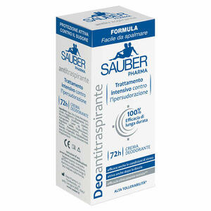Sauber - Sauber deoantitraspirante 72h crema 30ml