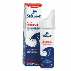 Sterimar - Sterimar ipertonico naso chiuso rame e manganese spray 50ml