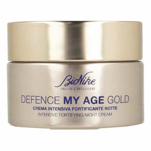 Bionike - Defence my age gold crema intensiva fortificante notte 50ml