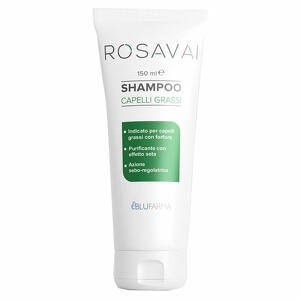 Shampoo - Rosavai shampoo capelli antisebo forfora 150ml