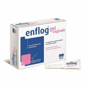 Gel vaginale - Enflog gel vaginale 7 applicatori monodose da 5 g