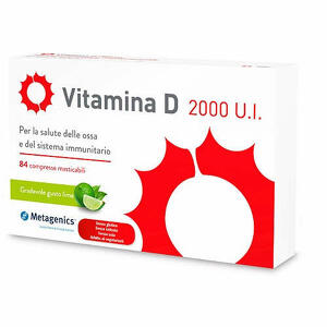 Metagenics - Vitamina d 2000 ui 84 compresse