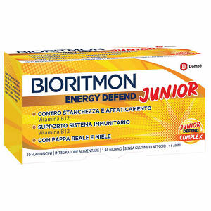 Bioritmon - Bioritmon energy defend junior 10 flaconcini 10ml