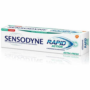 Sensodyne - Sensodyne rapid act extra fresh