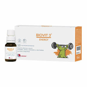 Biovit 3 - Biovit 3 energy 10 flaconcini 10ml