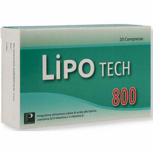 Piemme pharmatech - Lipotech 800 20 compresse