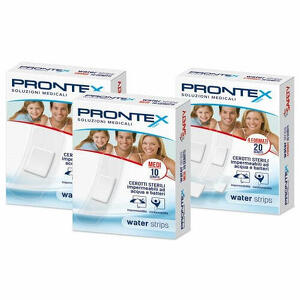 Prontex - Cerotto prontex water strips assortito 20 pezzi