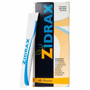 Bi3 pharma - Zidrax 15 bustine stick pack