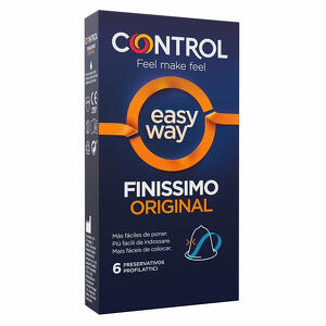 Control - Profilattico control finissimo original easy way 6 pezzi