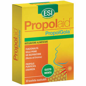 Propolaid  propolgola masticabile - Propolaid propolgola menta 30 tavolette