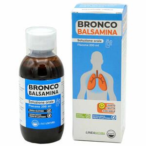 Broncobalsamina - Broncobalsamina soluzione orale 200ml gusto frutta con miele