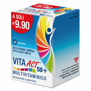 F&f - Vita act 50+ multivitaminico 30 compresse