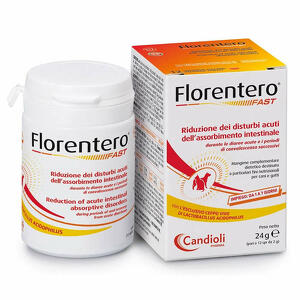Florentero  - Florentero fast barattolo da 12 compresse appetibili da 2 g