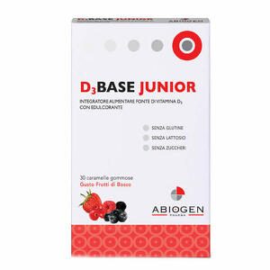 Dibase - D3base junior 30 caramelle gommose frutti di bosco