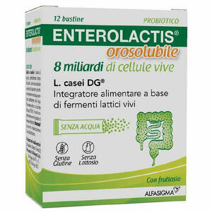 Enterolactis - Enterolactis orosolubile 12 bustine
