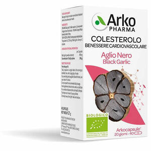 Arkofarm - Arkocapsule aglio nero bio 40 capsule