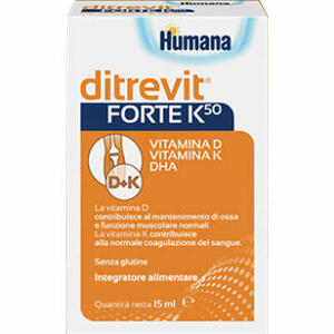 Humana - Ditrevit forte k50 15ml nuova formulazione