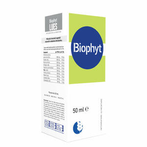 Biogroup - Biophyt lues 50ml soluzione idroalcolica