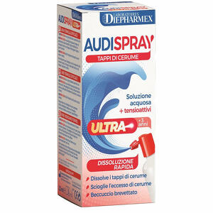 Audispray - Audispray ultra +3 anni soluzione acquosa + tensioattivi spray tappi di cerume 20ml