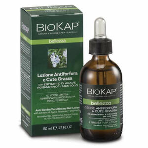 Biokap - Biokap bellezza lozione antiforfora e cute grassa 50ml biosline