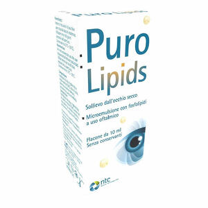 Puro lipids - Microemulsione oftalmica puro lipids 10ml