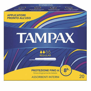 Tampax - Tampax blue box regular 20 pezzi