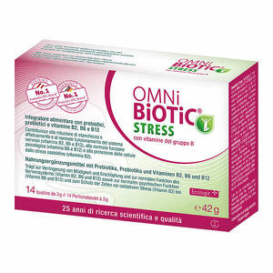 Stress con vitamine del gruppo b - Omni biotic stress vitamine gruppo b 14 bustine da 3 g