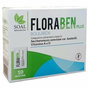 Floraben - Floraben plus boulardii 10 bustine