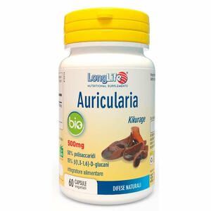 Long life - Longlife auricularia bio 60 capsule